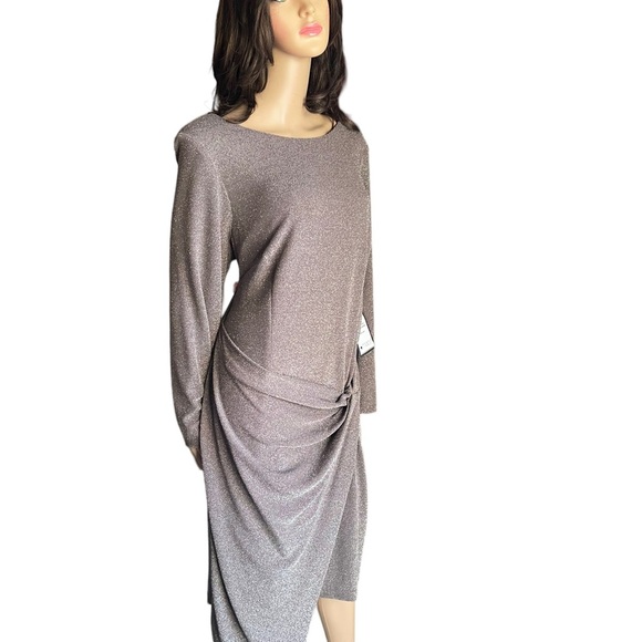 NWT Grey betsy Adam 
Long Sleeve Dress size 20W - Picture 2 of 15